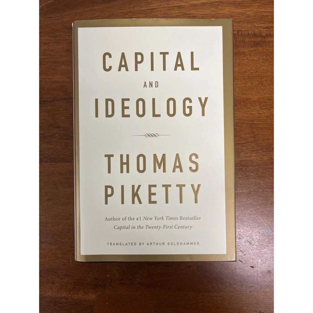 Thomas Piketty Capital and Ideology, Hardcover w/ Dust Jacket, English
